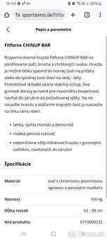 Hrazda na cvičenie - 2