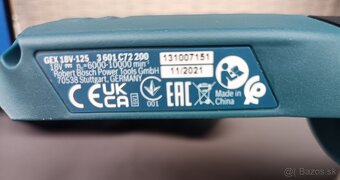 Bosch Aku bruska - 2