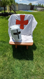 Helma, maska, prilba Templár - 2