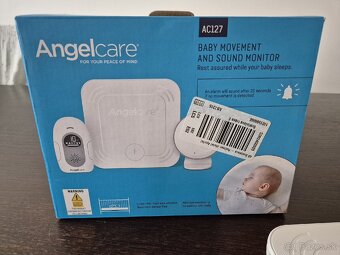 Angelcare AC127 - Monitor dychu a audio pestúnka (TOP stav) - 2