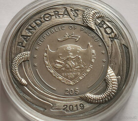 Stříbrná mince - SCYLLA AND CHARYBDIS 3 Oz Silver Coin - 2