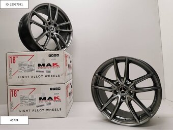 9J R18 5x112 ET50 Mercedes A, B, C, CLA alu disky 1206 - 2