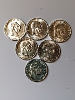 1KORONY,RAKUSKE,UHORSKE - 2