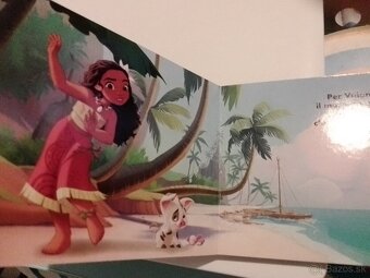Disney princezné-figúrky+obrázková kniha v taliančine - 2