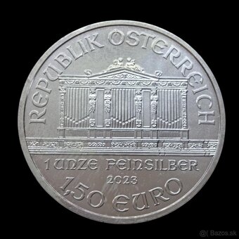 Stříbrná mince 1 OZ Wiener Philharmoniker 2023 - 2