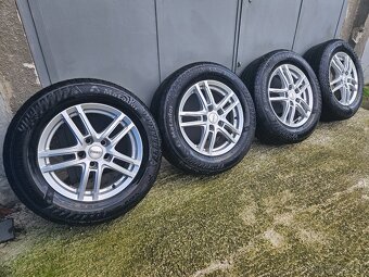 Alu disky DEZENT 5x114,3 16" +❄️zimné pneu 215/65 R16 - 2