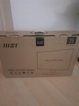 Nový MSI monitor - 2