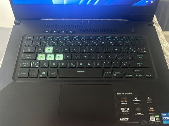 Herny notebook Asus TUF DASH F15 - 2
