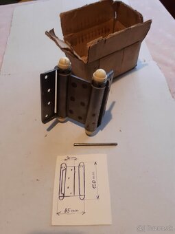 Záves na kyvné dvere 3ks - 2