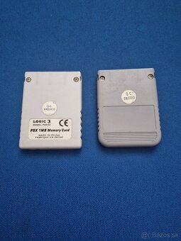 Pamäťová karta pre PLAYSTATION 1. 2ks. - 2