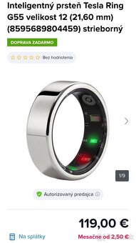Smart prsteň TESLA G55 - 2