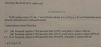 Predám pozemok 7802m2 - 2