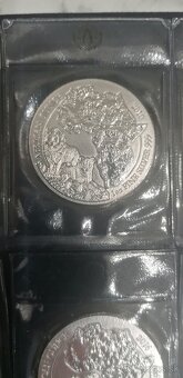 Strieborné mince Rwanda African - 2