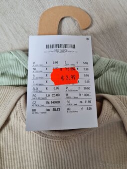 2x body veľ 74 len 1€ - 2