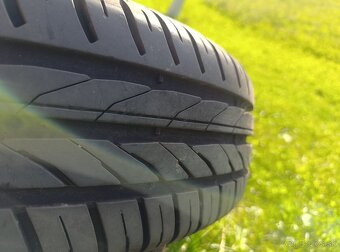 Predám letné pneumatiky na diskoch Peugeot 307 - 2