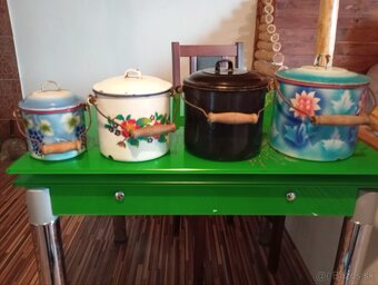 Smaltové konvice - 2