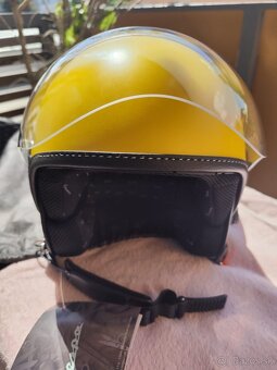 Prilba Vespa visor 3.0 žlta gelosia xs - 2