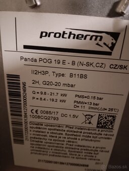 Predám tento plynový prietokový ohrievač Prother - 2
