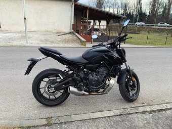 Yamaha MT07 2023 záruka - 2