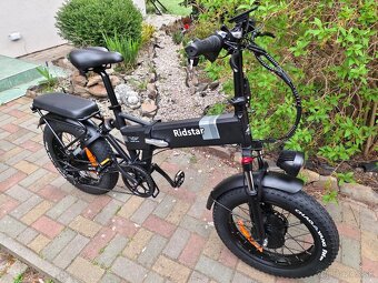 Výkonný skladací fat ebike Ridstar 20x4.0",2x1000W,23Ah,50k - 2
