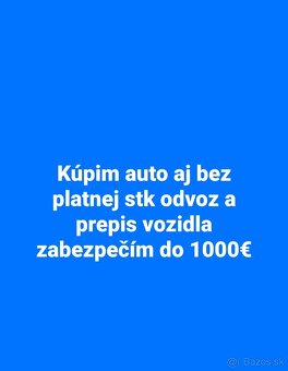KÚPIM AUTO do 3000eu - 2