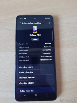 Samsung Galaxy A52 5G 6GB/128GB Dual SIM,64Mpx + predný 32M - 2
