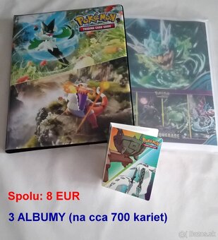 Pokemon karty - exkluzívne, sady, albumy - 2