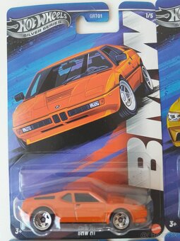 5x Hotwheels BMW Silver Series - 2