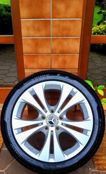 alu R17 5x112 orig. Mercedes B + A + CLA, (+pneu 225/45) - 2