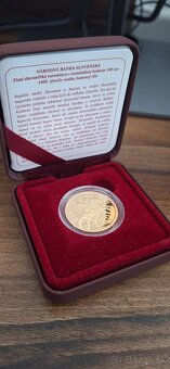 100€ Samova ríša 2023, zlatá minca - 2