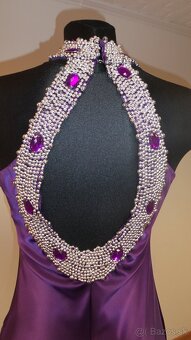 Fialové koktejlky Daniela, nové, veľ. 40 - 2