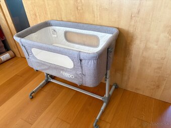 FEEDO Postieľka detská polohovateľná 2v1 - 2