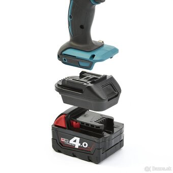 Adaptér MILWAUKEE / MAKITA 18V - 2