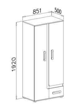 Na predaj Úplne Nová skriňa a vitrína - 2