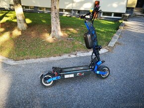 Elektrická kolobežka FLJ sk3 72v 7000w electric scooter - 2