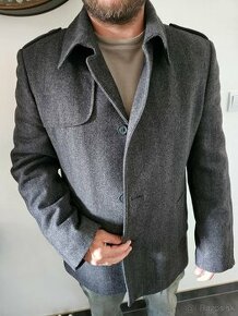 Prechodný pánsky kabát Konik rybia kosť - 2
