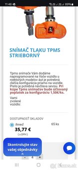 Snimac tlaku TPMS - 2