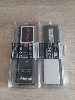 2 ks - Kingston FURY 8 GB DDR4 2666 MHz CL16 Beast RGB - 2