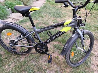 Detský bicykel CTM Scooby 2.0, 20”,matná sivá/žltá 11” - 2