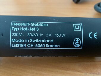 Leister Hot-Jet S - malá, ručná zváračka plastov - 2