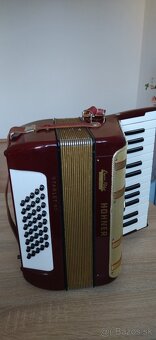 Predám akordeón Hohner 40 basovy - 2