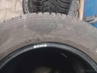 Pneumatiky zimné 4ks - CONTINENTAL 205/60/R16 - 2