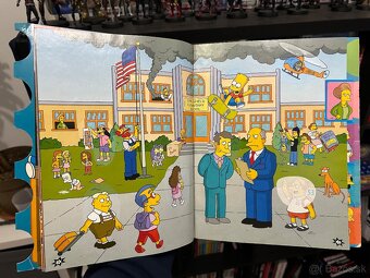 Album THE SIMPSONS - Jak přežít ve škole (Panini), 2004 - 2