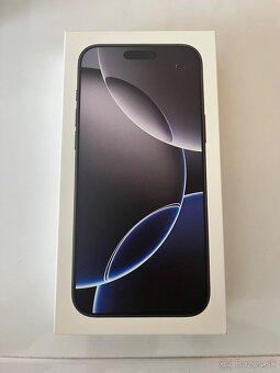Iphone 16 pro max 256 gb čierny - 2