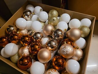 Vianočné gule - NOVÉ v krabici - 2