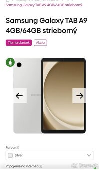 Tablet galaxy tab A9 - 2