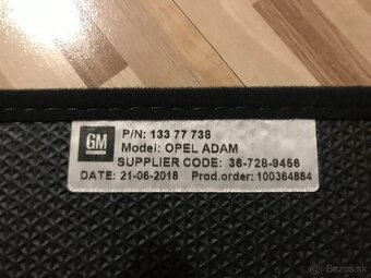 Koberce Opel Adam - 2