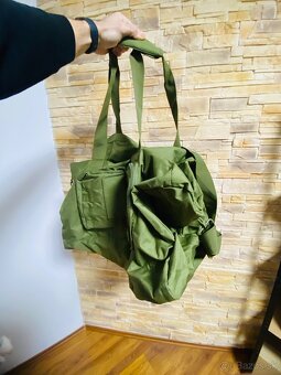 Vojenská taška / batoh – zelená, cca 40 l - 2