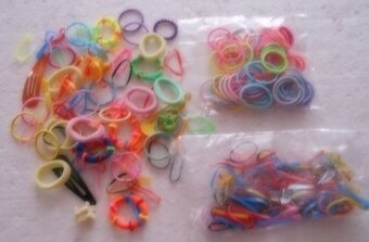 ...gumičky do vlasov mix..... - 2