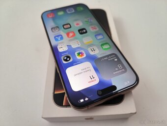 apple iphone 16 PRO MAX 256gb Desert Titanium / Batéria 91% - 2